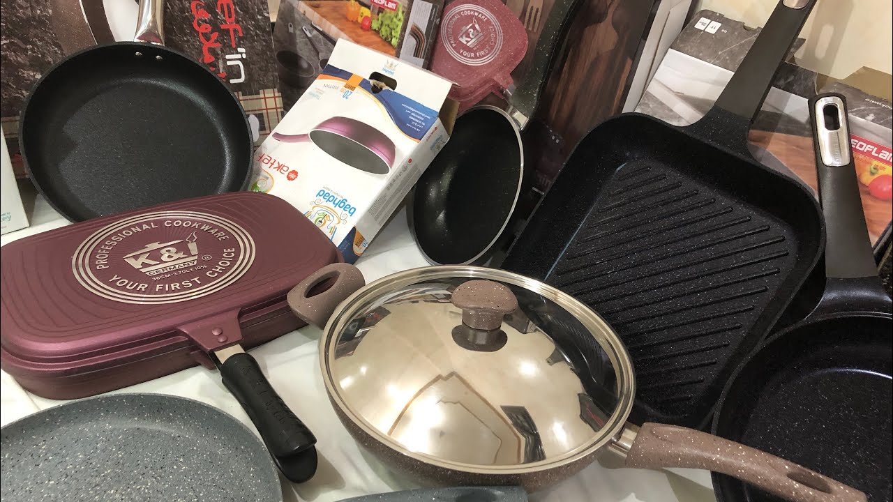 مشترياتي من طاسات و قلايات المطبخ