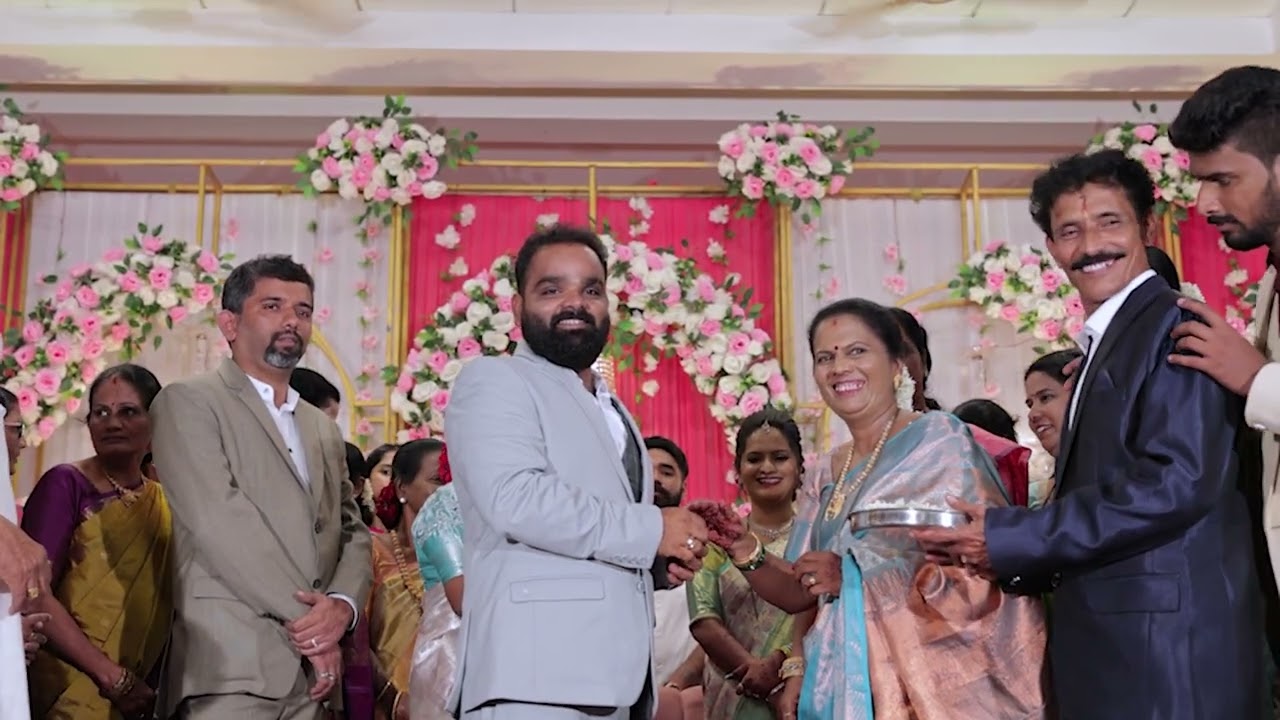 Krithika And Neeraj || Bunts Wedding Reception ||