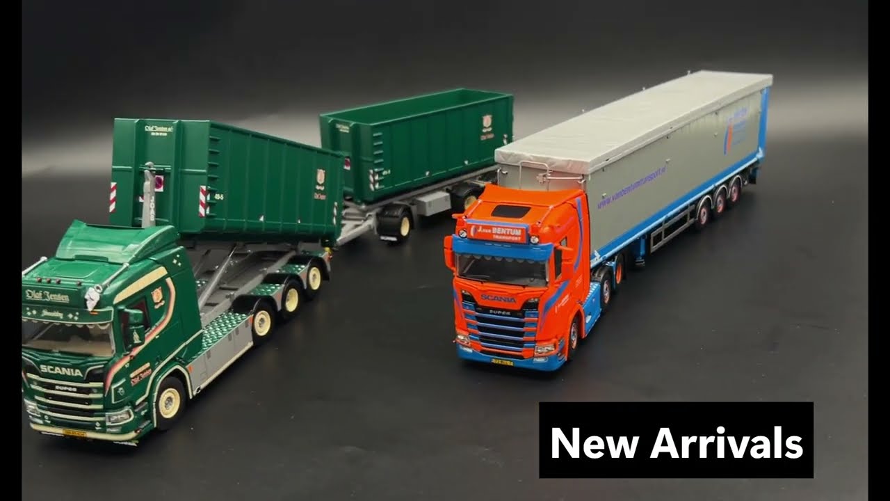 New arrivals of  WSI truck models! episode 47 #modeltruckland #wsi #truck #scania