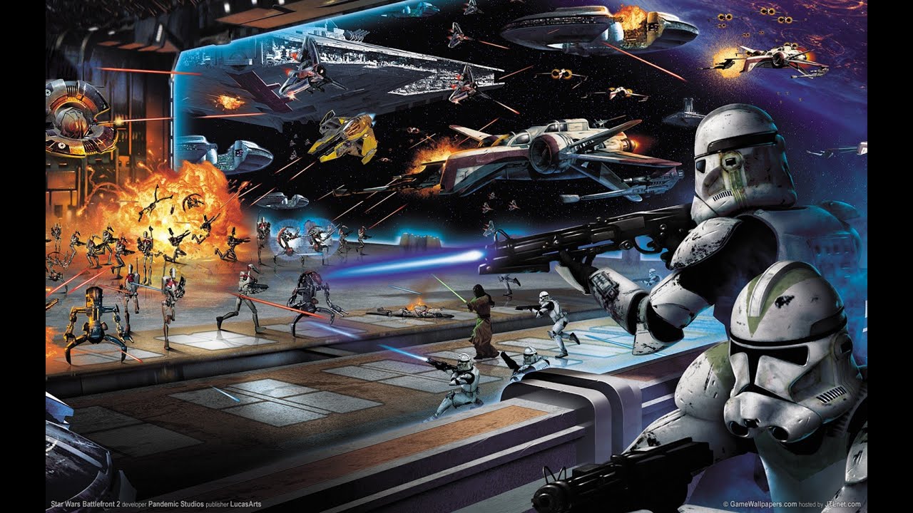 Star Wars Battlefront II - Classic - Felucia w/Clone Wars and remaster mods