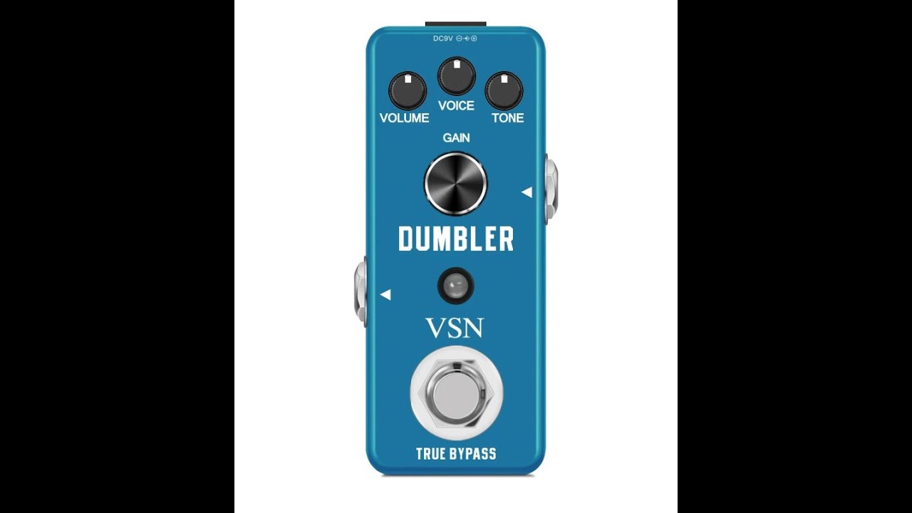 VSN LEF 315 Dumbler Pedal Analog Overdrive (Rowin sub-brands Vivlex, Amuzik, Stax),  (no ir, no vst)