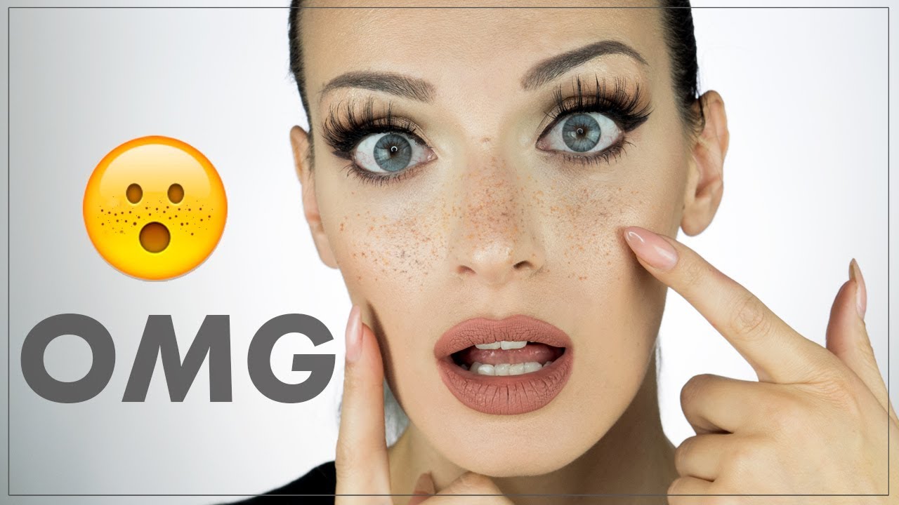 HO LE LENTIGGINI!!! 👀😯Come disegnarle con effetto naturale!