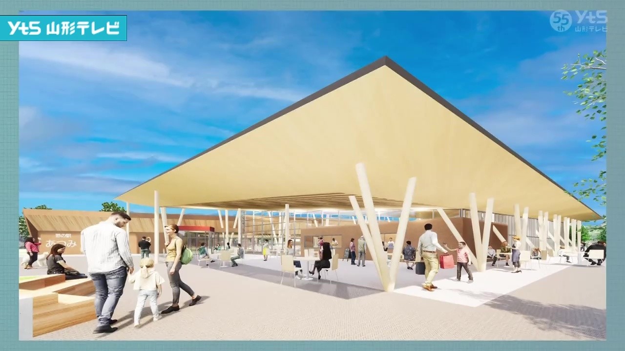鶴岡市の新「道の駅あつみ」、申請手続きの遅れで開業が来年夏頃に延期