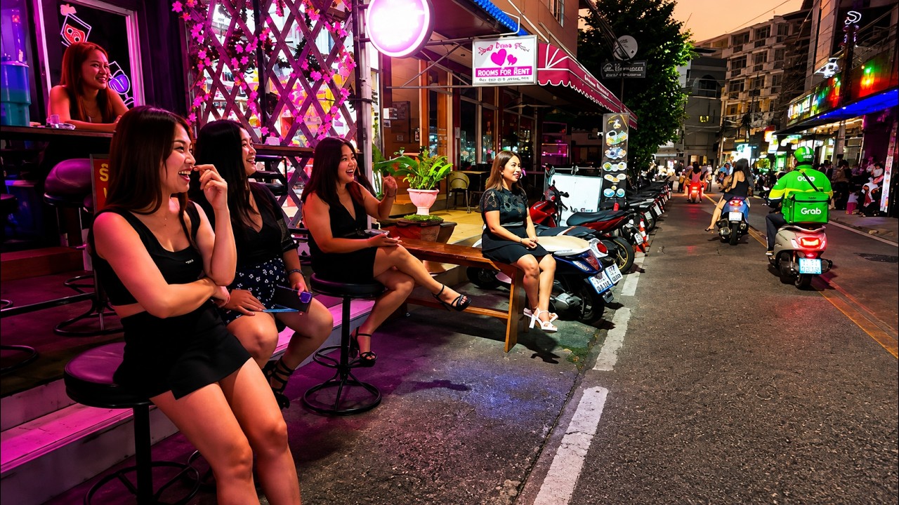 🇹🇭[4K] Night Pattaya Thailand😱Walking Street Tour