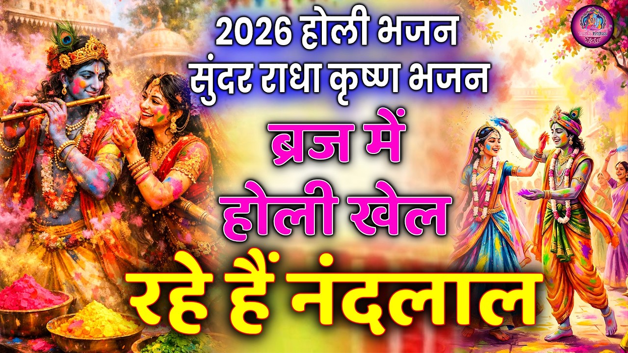 2026 के होली भजन | Nonstop Holi Bhajan 2026 | New Radha Krishna Holi Bhajan | 2026 Holi Bhajan