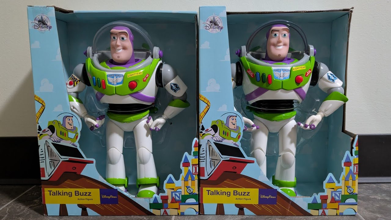 Disney Parks Buzz Lightyear Comparison
