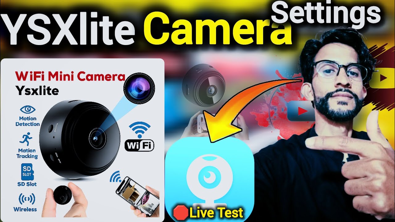 Ysxlite A9 Camera Setup | Wifi Mini Camera Setting | Step-by-Step Setup Guide 2025