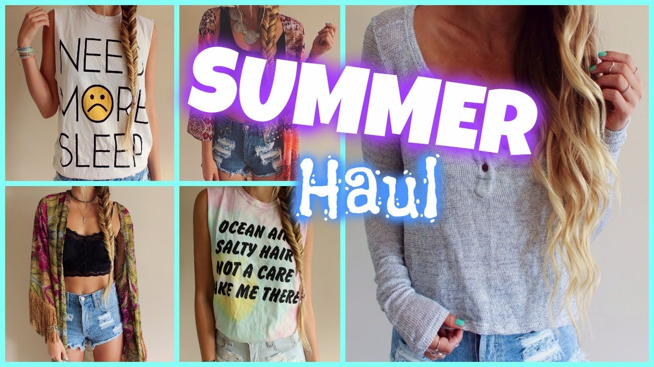Summer Haul // Brandy Melville, JacVanek, RunwayDreamz & More!