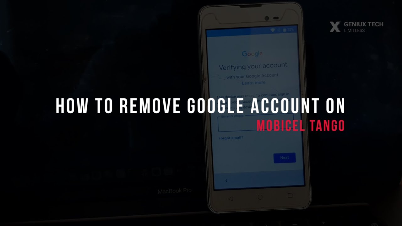 Removing Google Account On Mobicel Tango | FRP Bypass