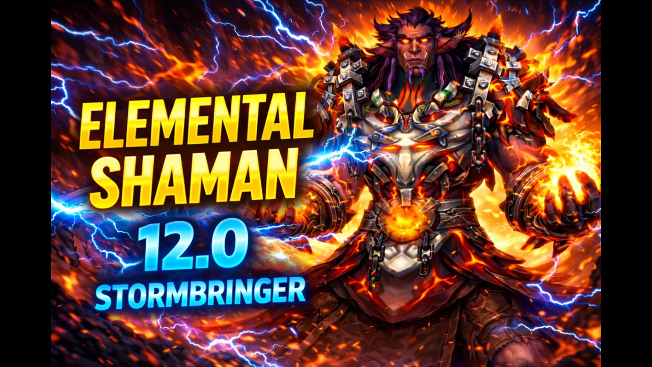 La MEJOR GUIA CHAMAN ELEMENTAL 12.0 ⚡ Rotación y Talentos | WoW Midnight
