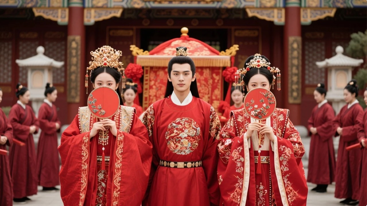 王爺同日迎娶兩位王妃，一個窮一個富，誰能贏得他的寵愛？#中国电视剧 #古装剧