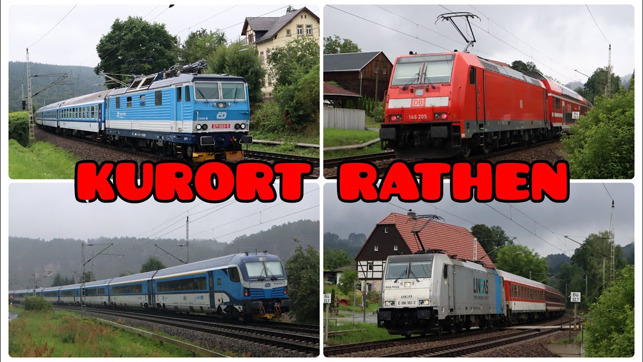 Vlaky Kurort Rathen (DE) • 26.7.2025