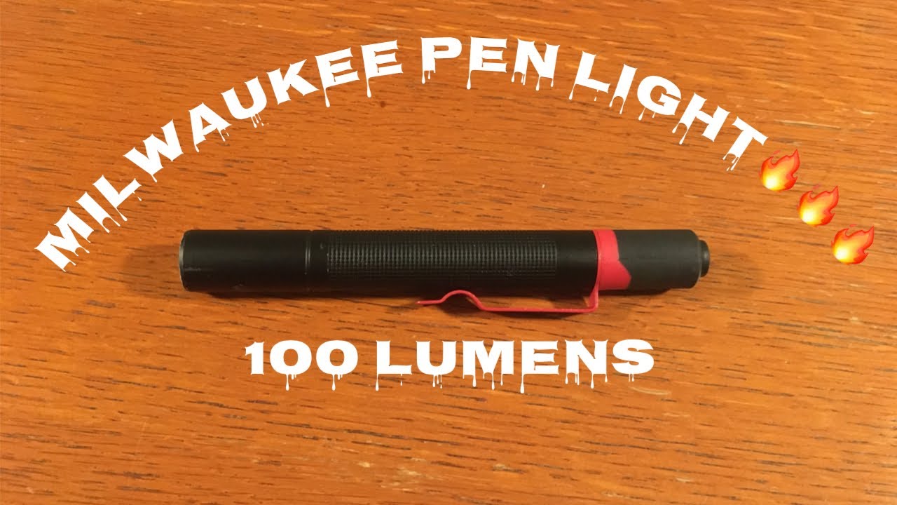 Milwaukee 100Lumen Pen Light Review