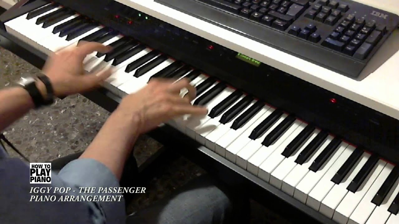 IGGY POP - THE PASSENGER (PIANO ARRANGEMENT)