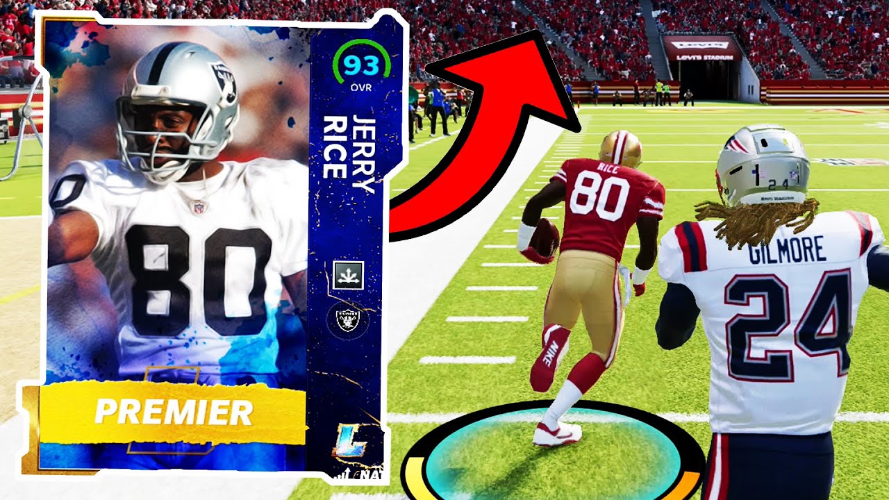 95 SPEED JERRY RICE IS UNSTOPPABLE! RAIDERS PREDICTION - Madden 22