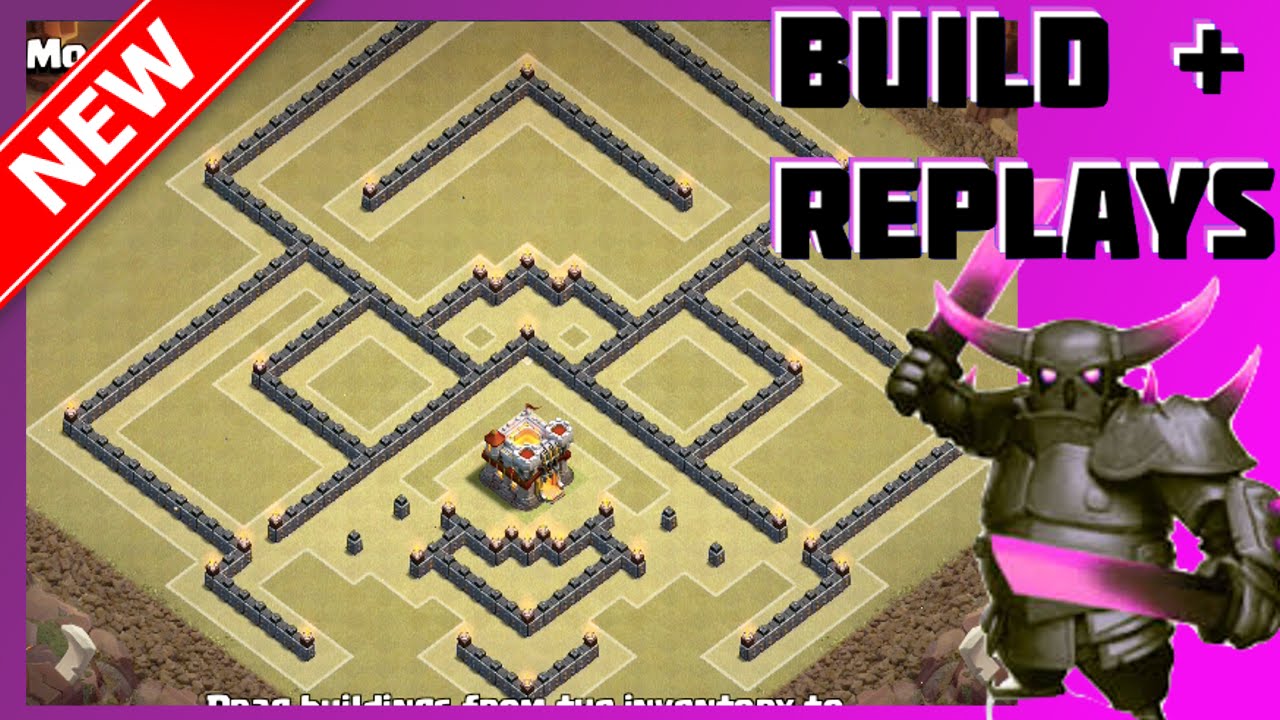 BEST Th11 War Base! The Wonder Wall | Dead Zone Base [Build+Replays] | Clash Of Clans (CoC)