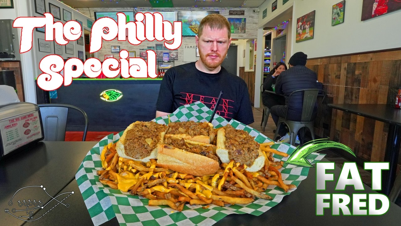 I'M ATTEMPTING TO TAKE DOWN THE UNDEFEATED FAT FRED CHEESESTEAK CHALLENGE IN ILLINOIS