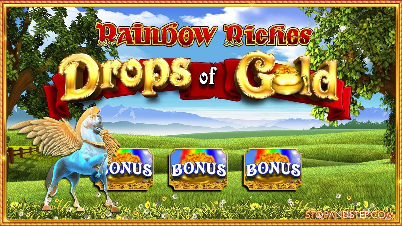 £30 Mega Spins  Rainbow Riches Drops of Gold 🍀 + Pegasus Rising