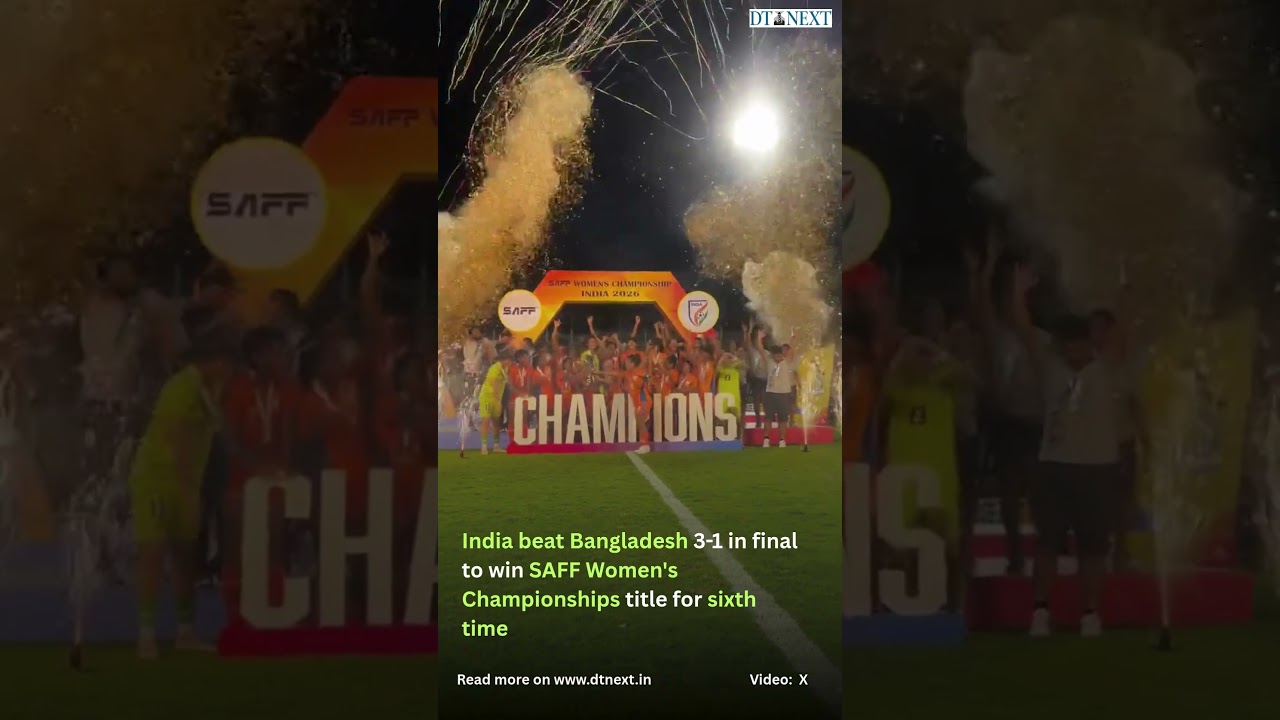 India beat Bangladesh 3-1 in final to win SAFF Women's Championships title for sixth time