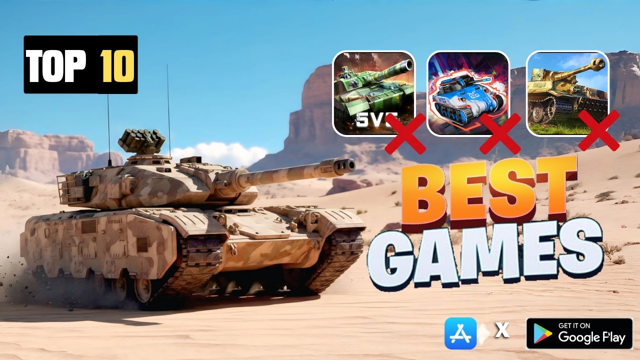 ТОП-10 танковых игр для Android и iOS (мобильные устройства) 2026 года | Новые лучшие многопользо...