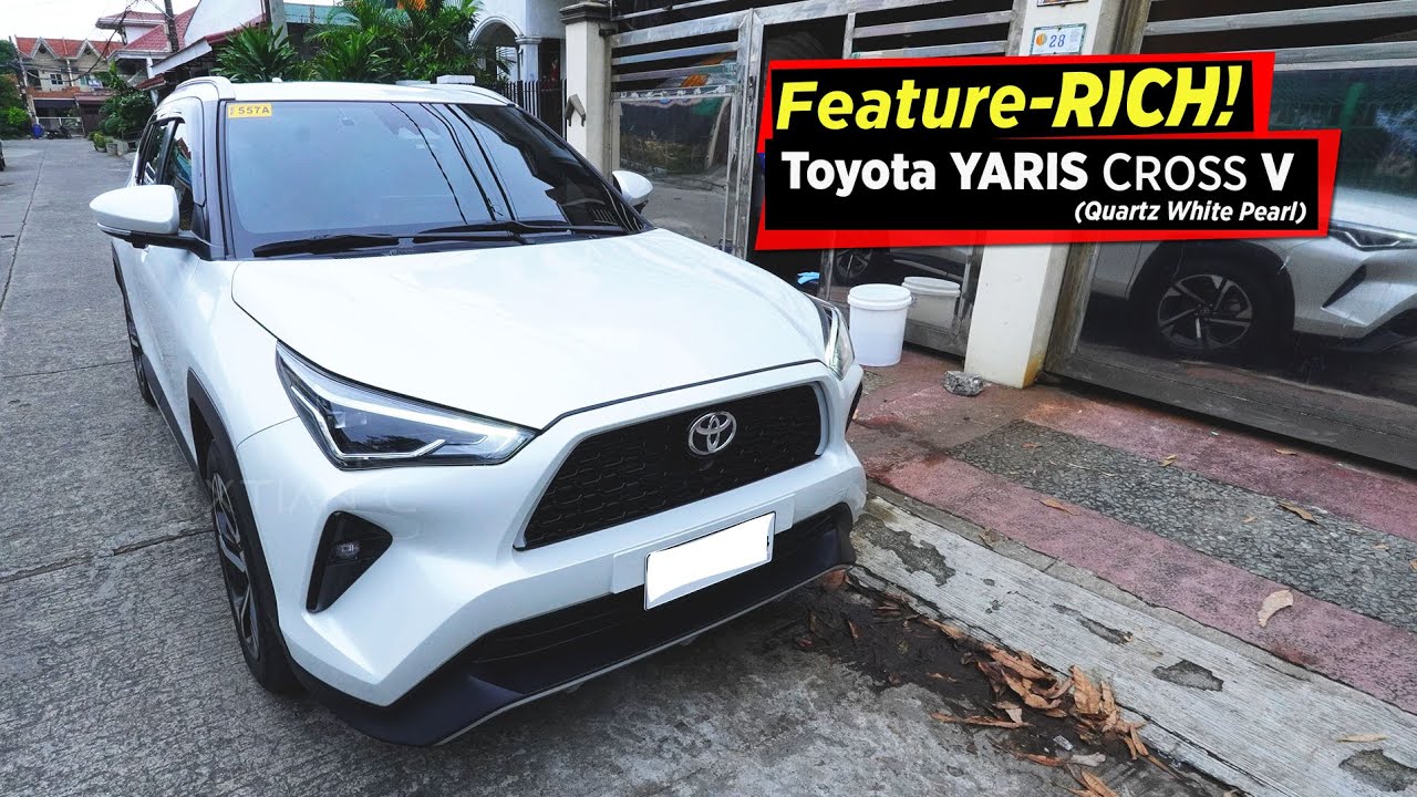 Feature RICH!!! Xpander & BRV Owners drive the Toyota YARIS CROSS (White Pearl)