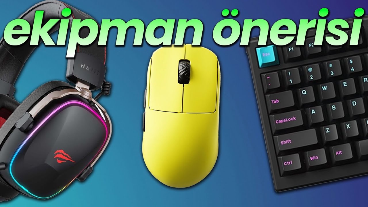 GAMİNG KLAVYE, GAMİNG MOUSE VE GAMİNG KULAKLIK ÖNERİLERİ