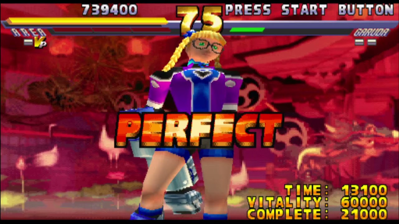 Street Fighter EX2 Plus - Area Playthrough (PS1)