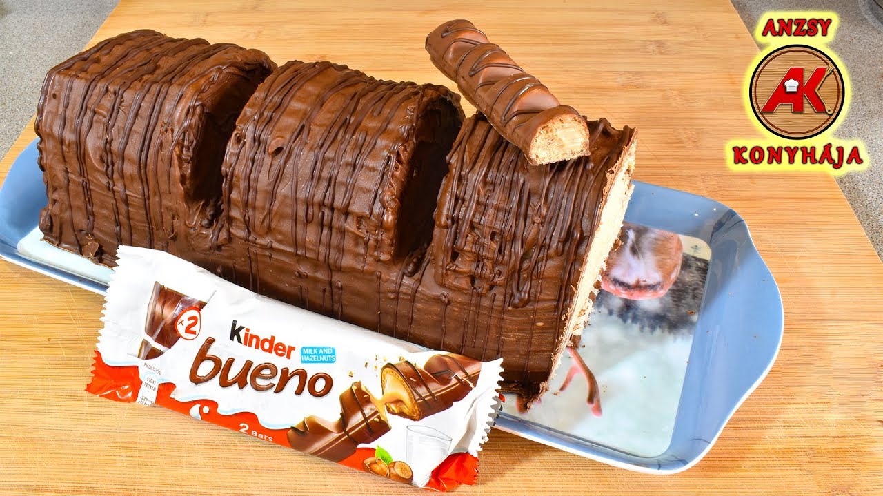 Óriás Kinder Bueno recept / Anzsy konyhája
