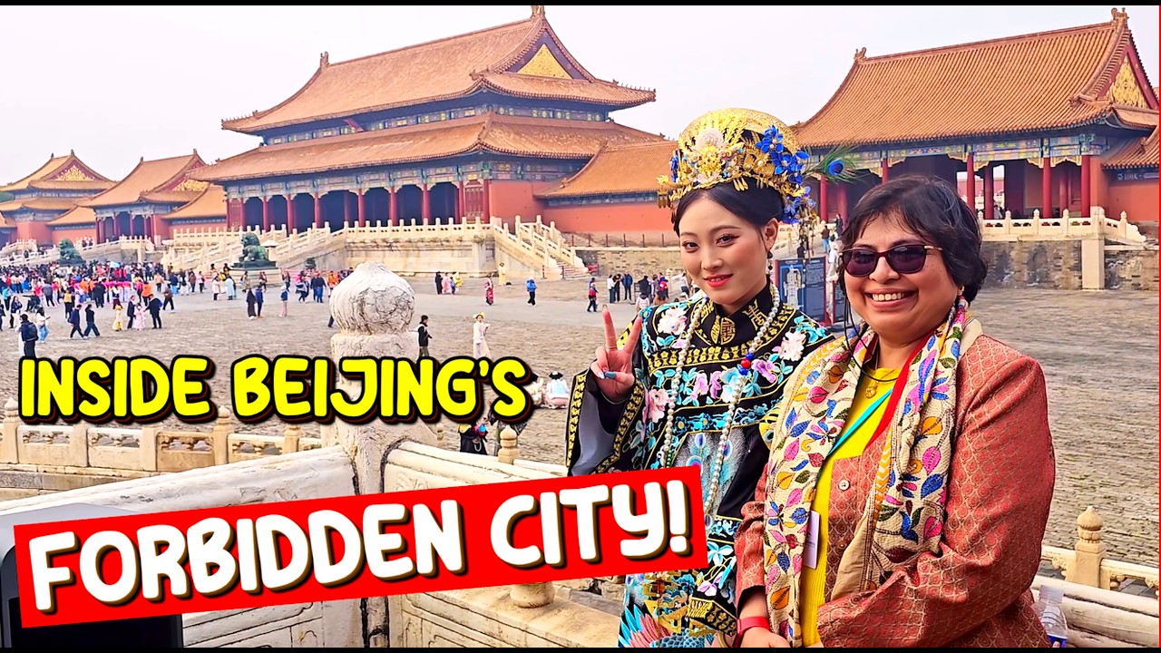 Каково это – находиться внутри Запретного города в Пекине? 🇨🇳 Императорский дворец Китая | Эпизод 4