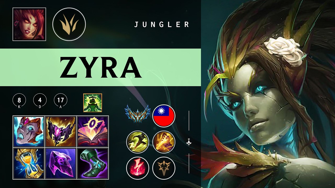 Zyra Jungle vs Viego - TW Challenger Patch 26.04
