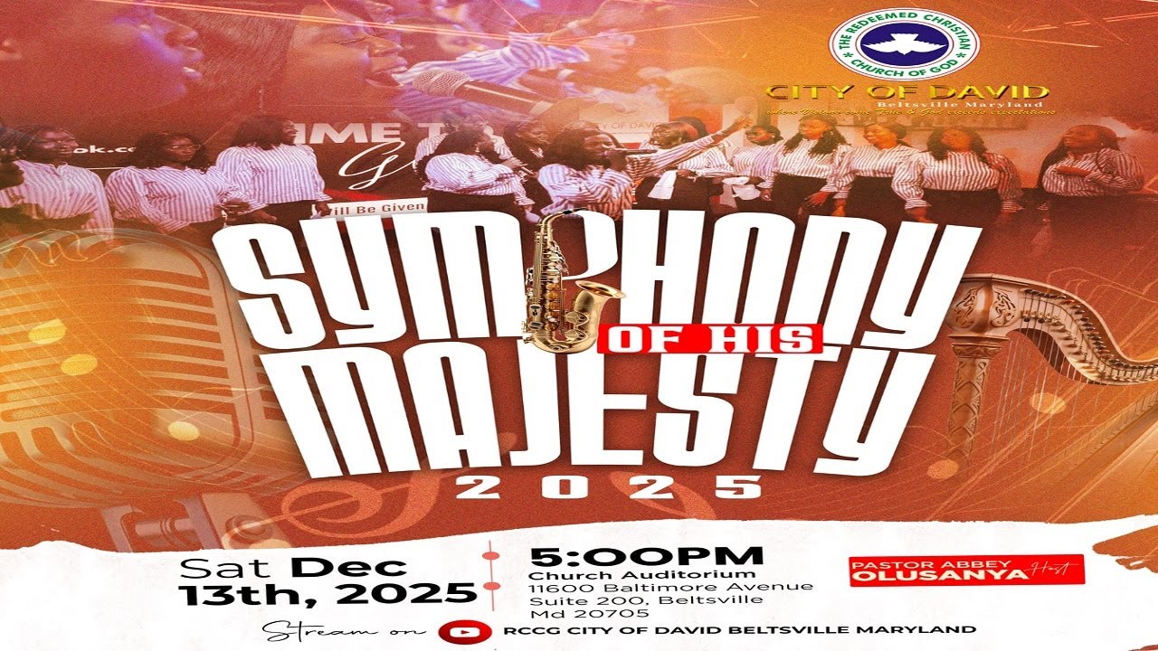 Symphony of His Majesty - December 13th, 2025 | RCCG City of David
