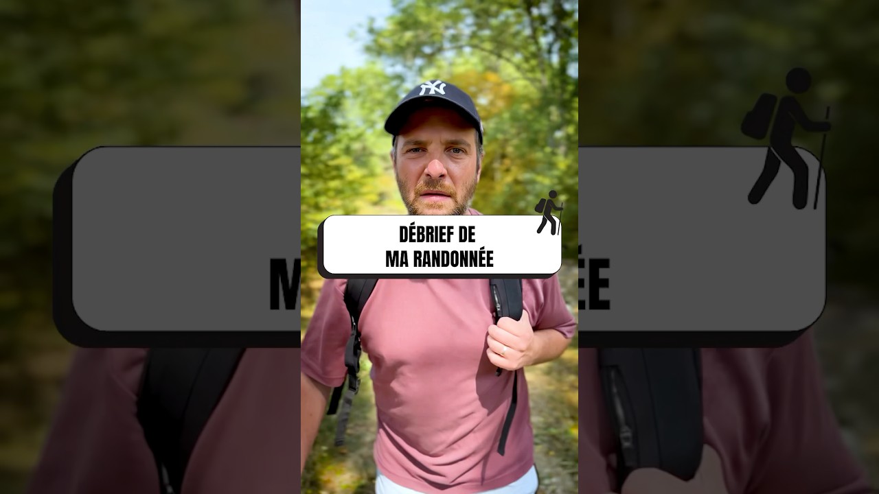 J’AI FAIT UNE RANDONNÉE 😱 