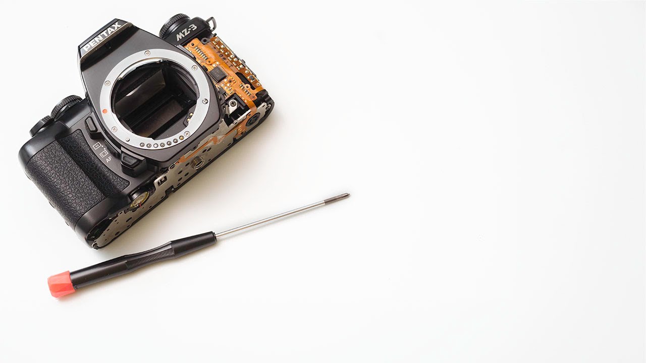 Pentax MZ-3 | Part 1 - Inspection & Body Panel Removal