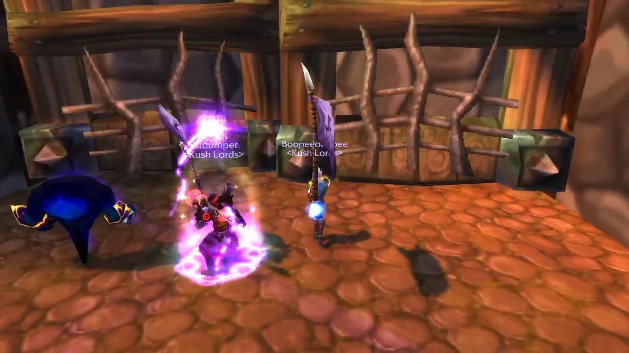 Boopeedoopee : WoW TBC on Grob Arena PvP Shockadin and SL SL Lock