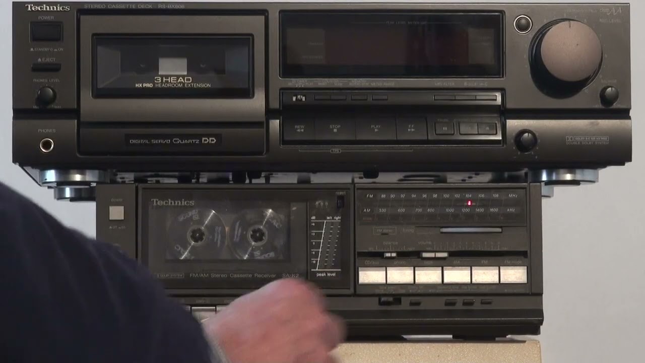 Technics Cassette Deck RS-BX606