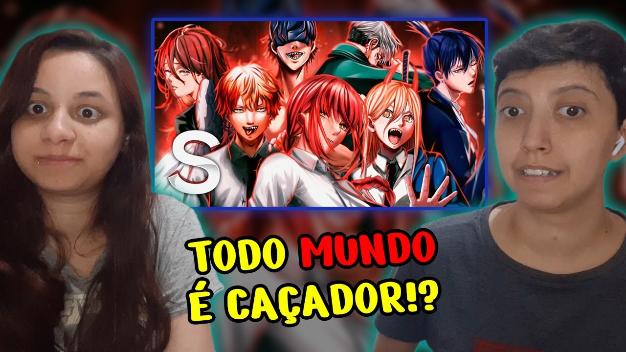 REACT CAÇADORES DE DEMÔNIOS (CHAINSAW MAN) O FUTURO É | STING RAPS