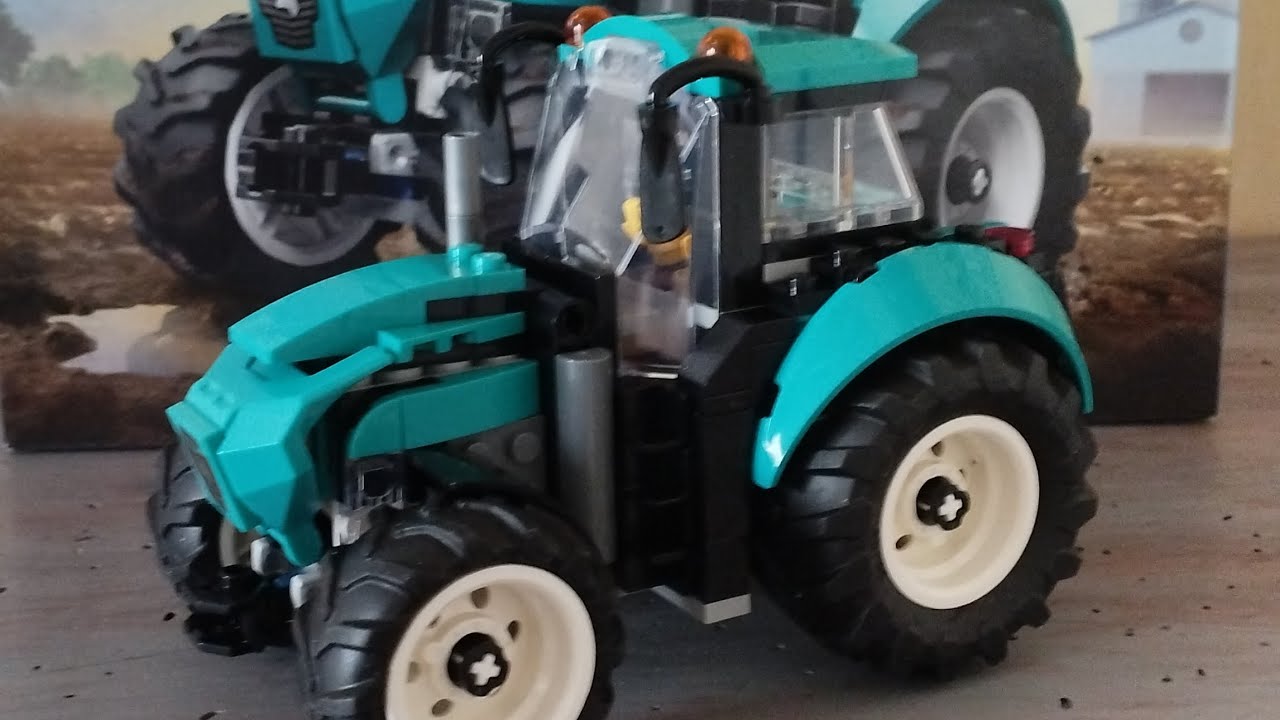 Lego City 60498 : le tracteur -Montage 