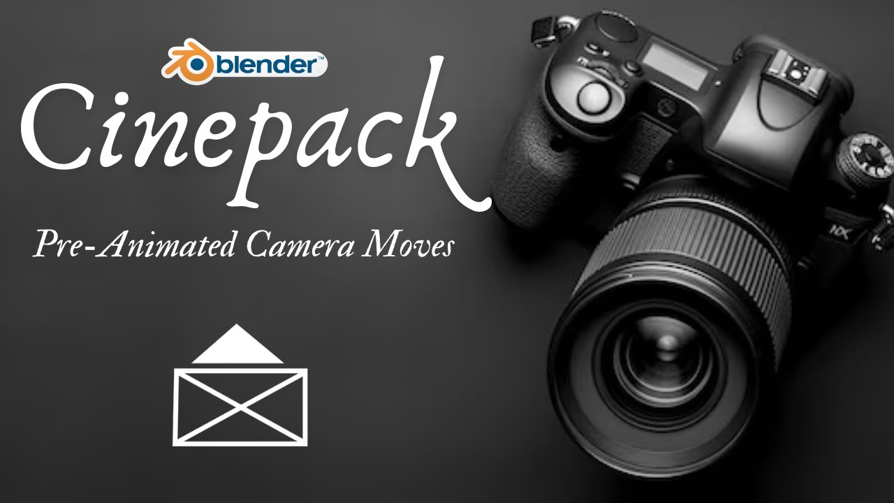Cinepack Blender Addon: Pre-Animated Camera Moves for Cinematic Shots!