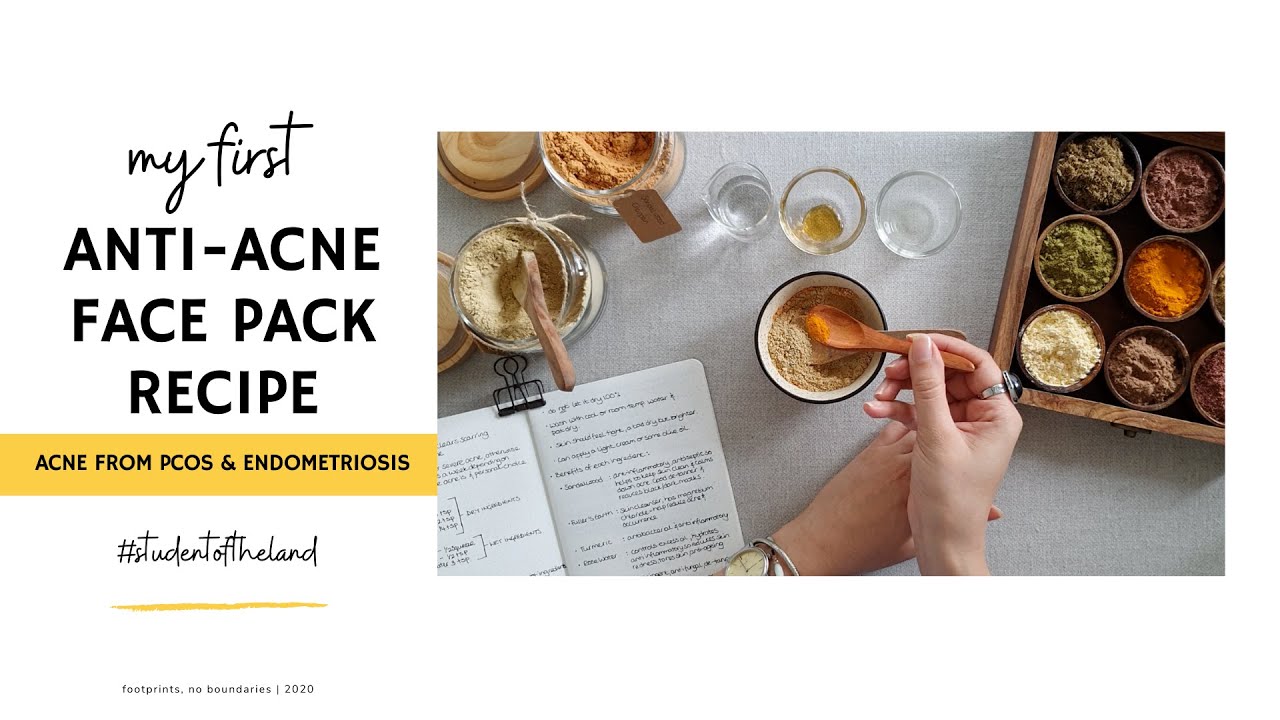 DIY Anti-Acne Face Mask Recipe for those with PCOS, Endometriosis & Ehlers-Danlos Syndrome [CC]