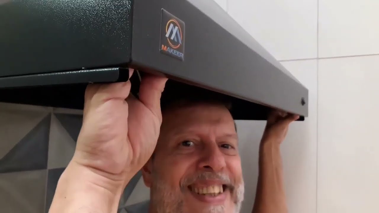 Cliente explica com detalhes como instalou sua Churrasqueira MAKEER
