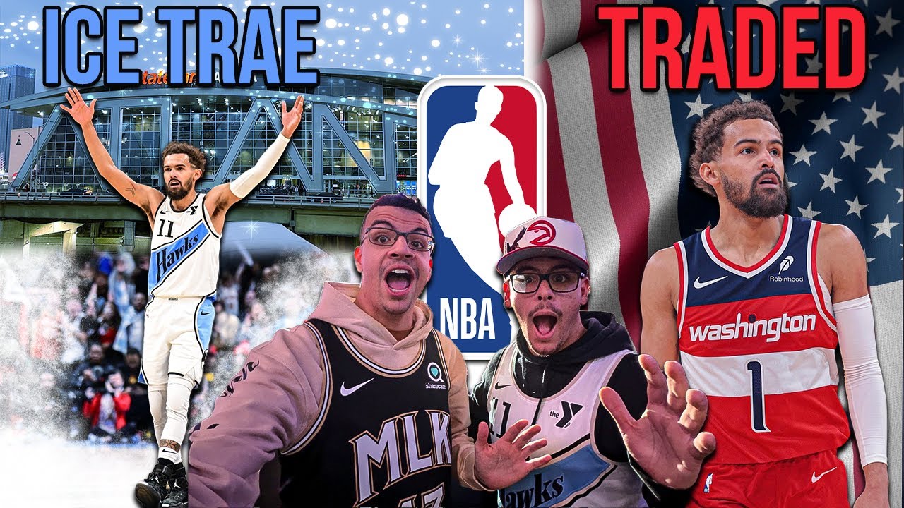 TRAE YOUNG TRADED MID GAME!! | Atlanta Hawks Vlog