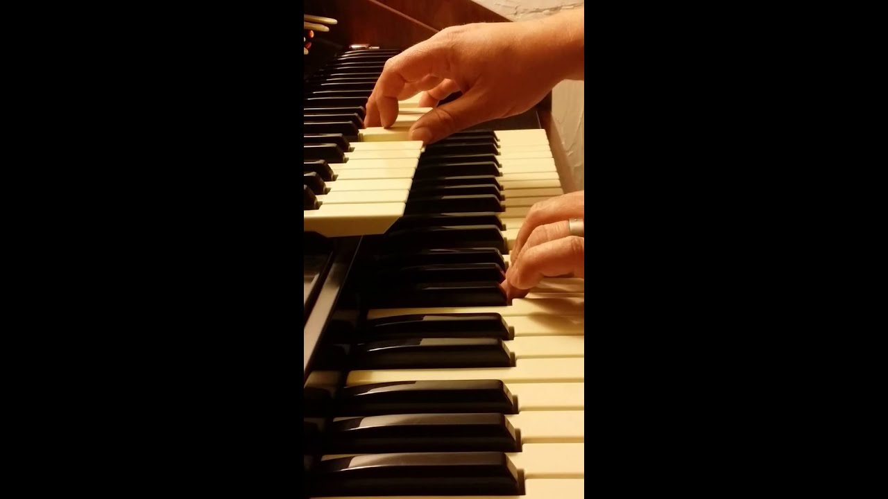 Standing on Holy ground Leslie  715 convert to 147 Hammond m 1