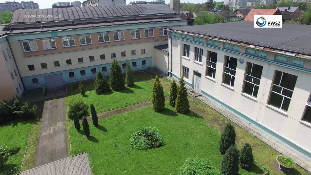 PWSZ w Raciborzu okiem drona