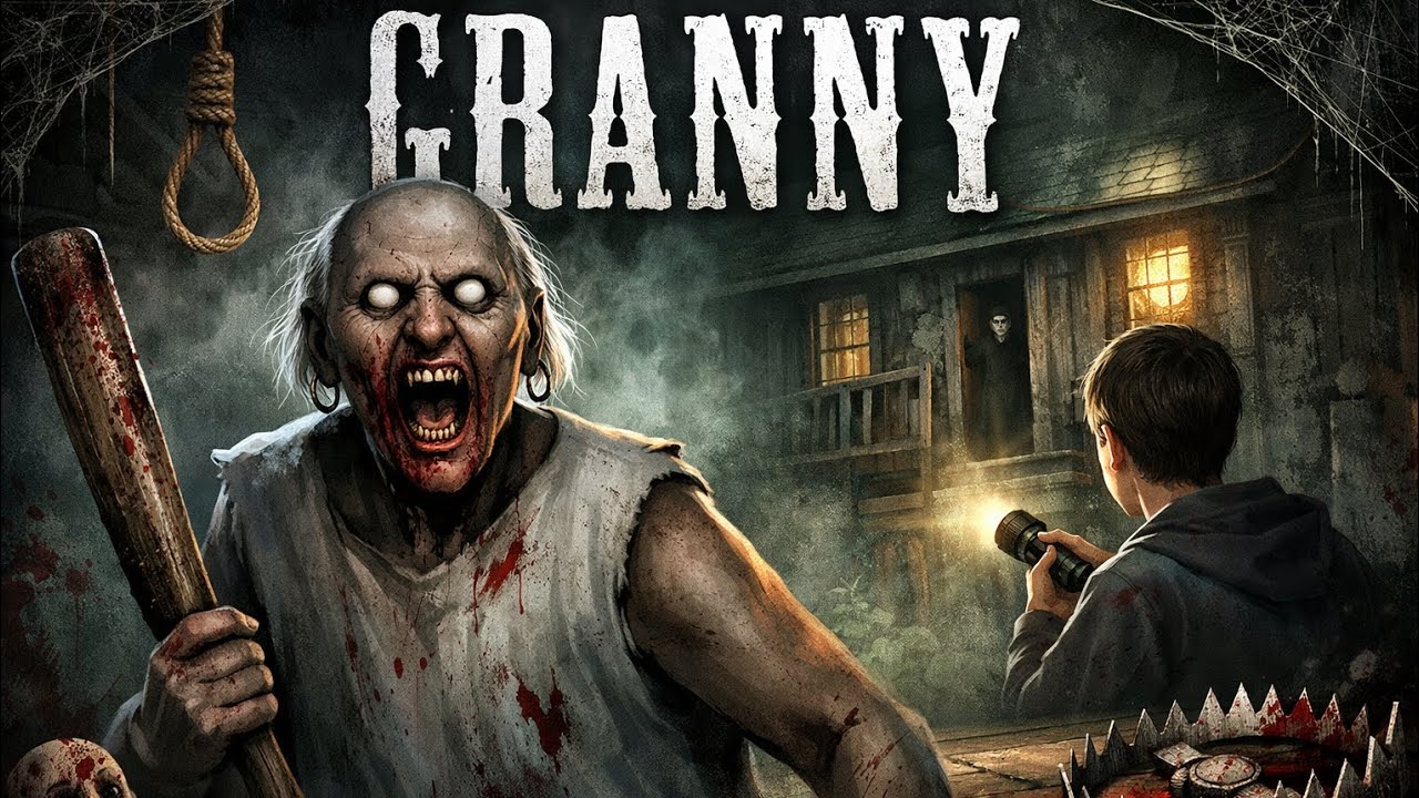 Granny game horror Escape gameplay | granny hug me 😄