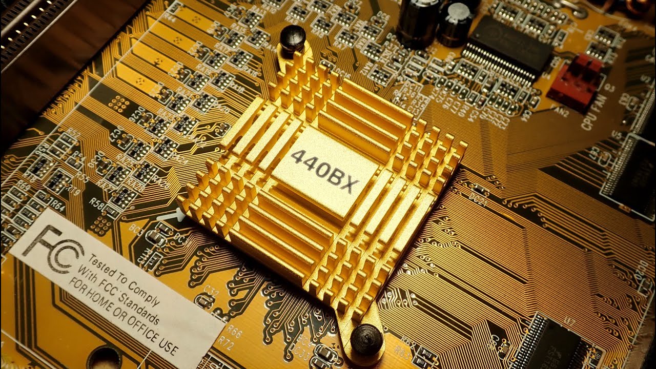 My endless confusion with a i440BX Pentium II mainboard.