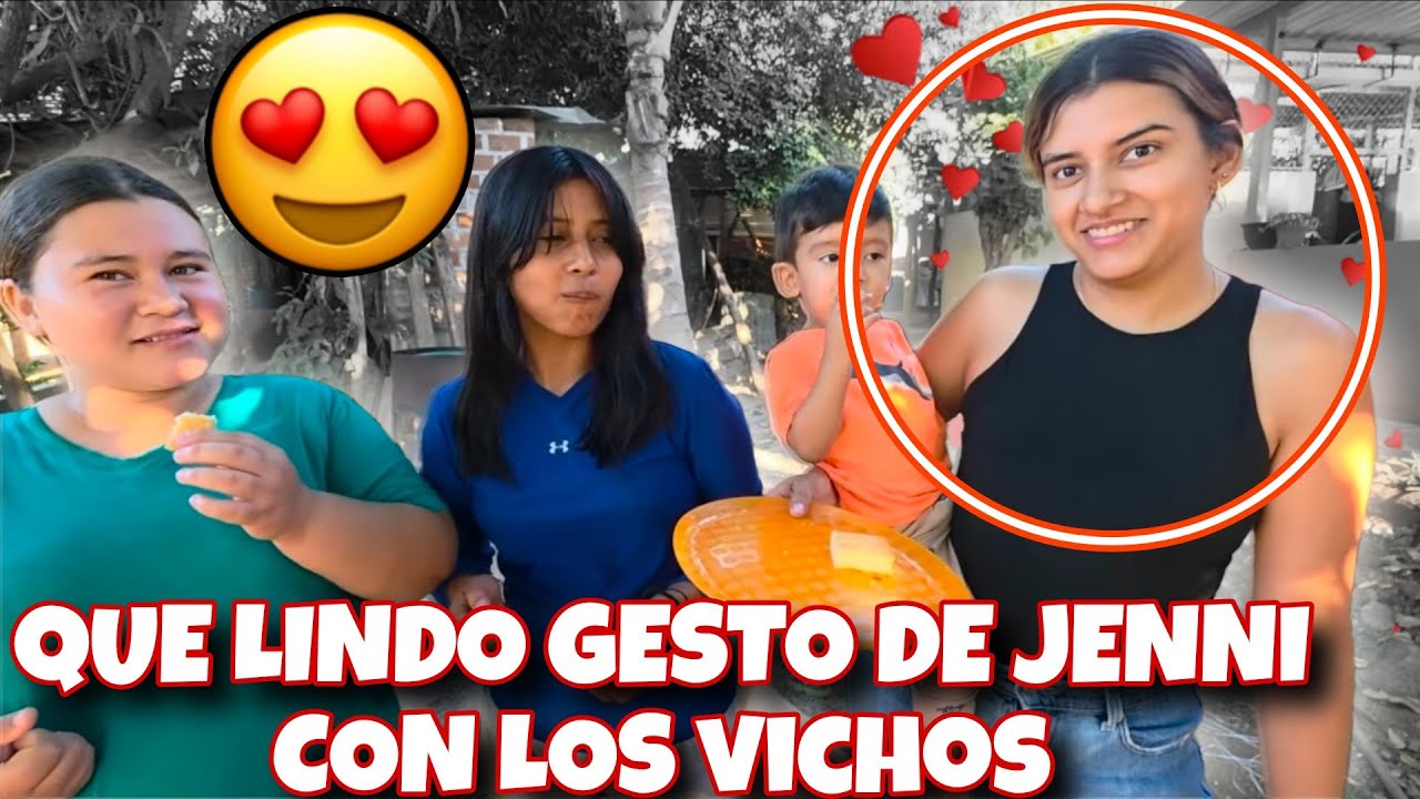 Jenni Les Lleva Unos Ricos Bocadillos a los vichos 