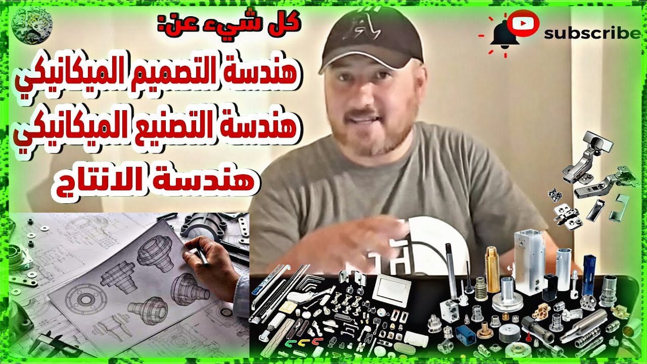 هندسة الإنتاج (هندسة التصميم الميكانيكي )(ملخص المواد - المزايا والسلبيات - فرص العمل - الماجستيرات)
