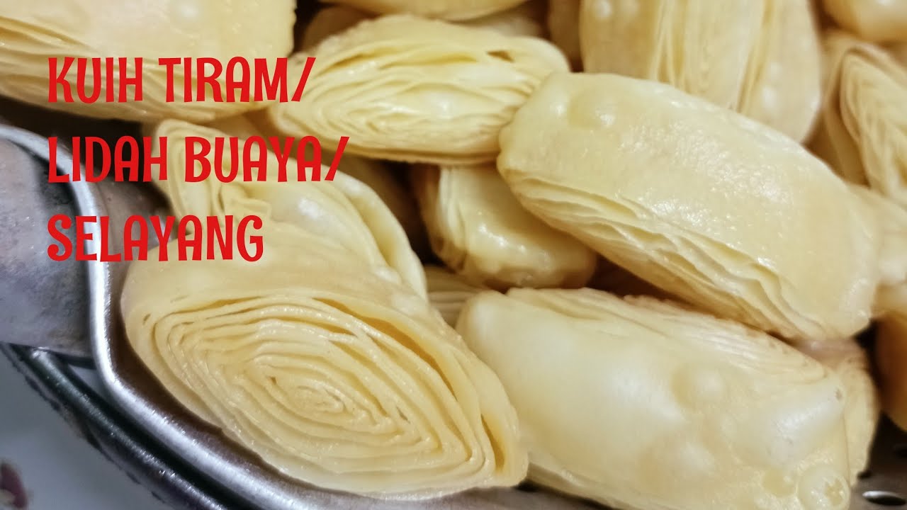 CARA SAYA MENGGORENG KUIH LIDAH BUAYA/TIRAM.  #kuihtiram