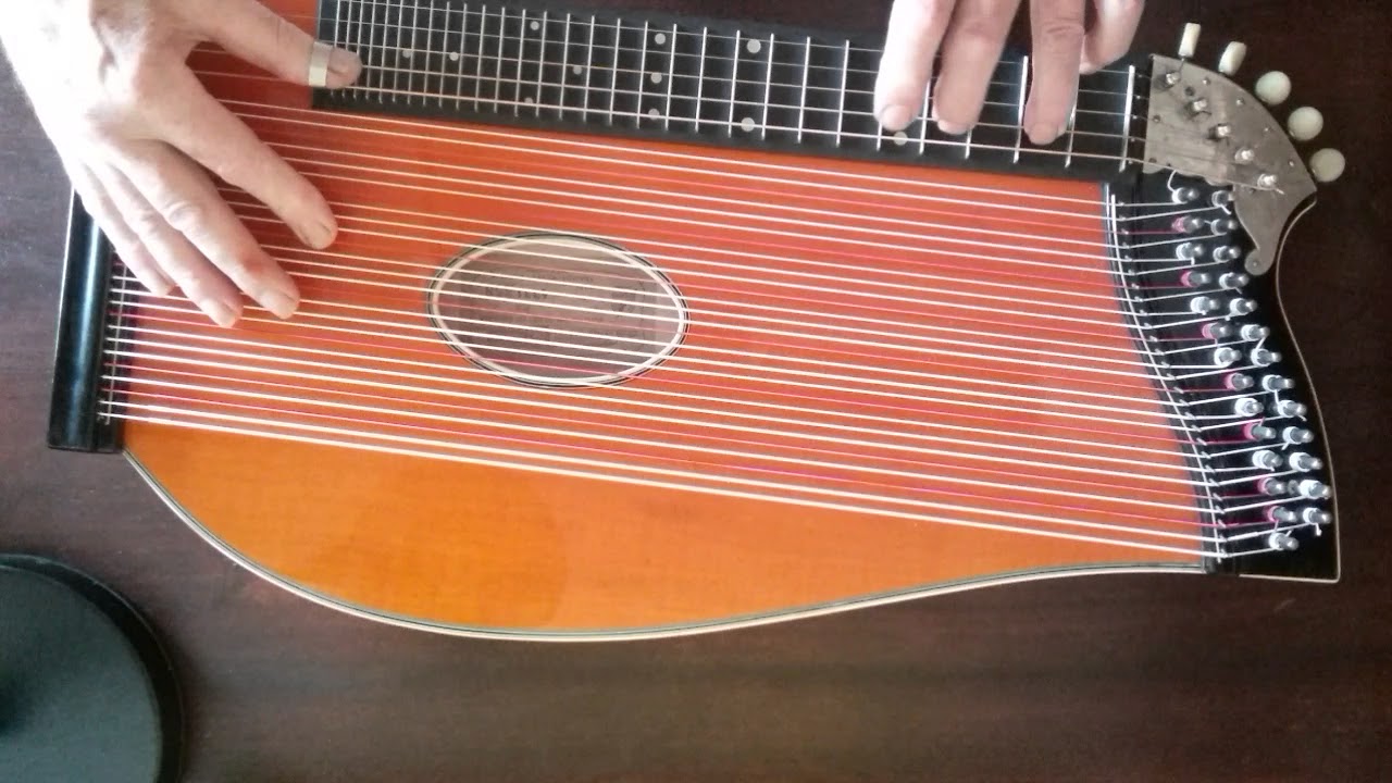 Learning to play the Zither....first week.