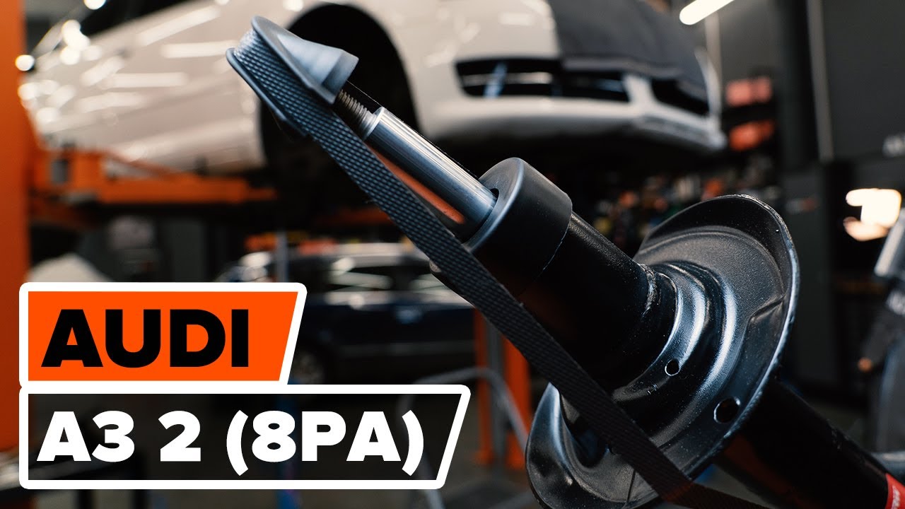 Jak wymienić przedni amortyzator w AUDI A3 2 (8PA) [PORADNIK AUTODOC]